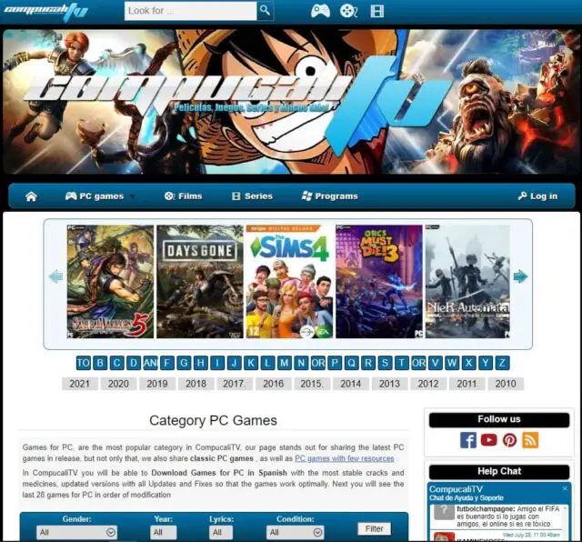 compucali tv website for Download pc games