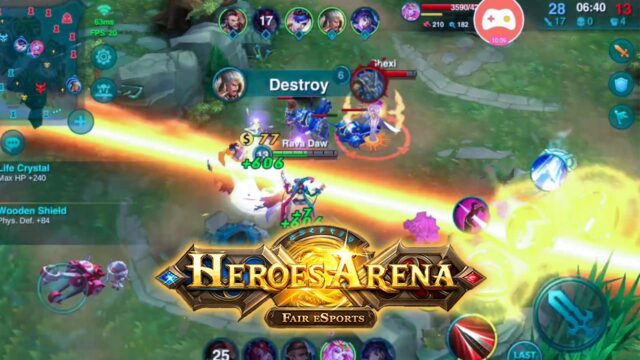 Heroes arena mobile MOBA games