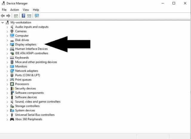 how to rollback nvidia drivers - device manager