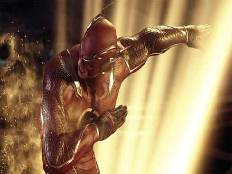 The flash in Injustice 2 game