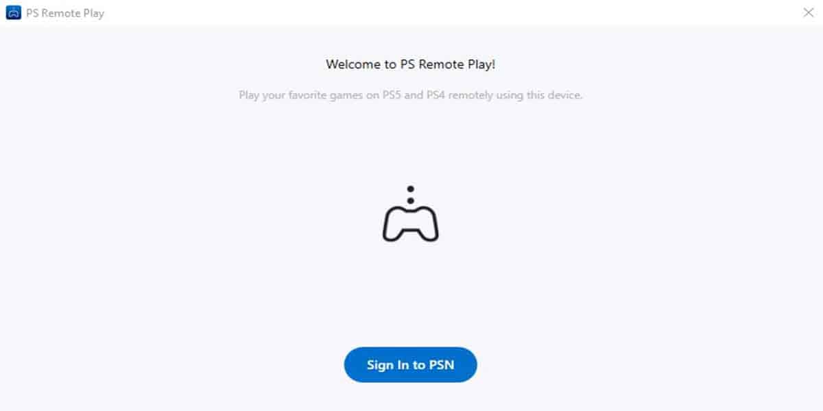 PS Remote Play in PC