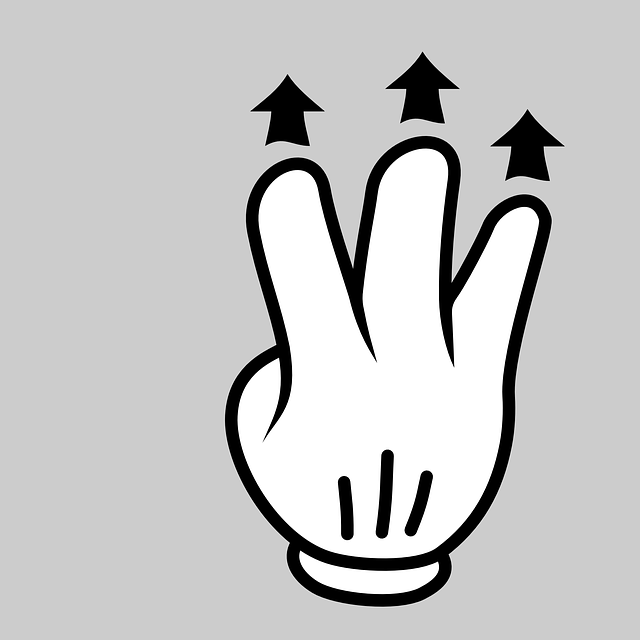 3 finger Android Gesture