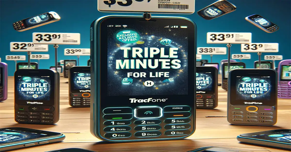 HSN TracFone Triple Minutes for Life Deals